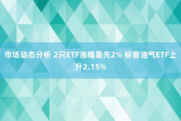 市场动态分析 2只ETF涨幅最先2% 标普油气ETF上升2.15%