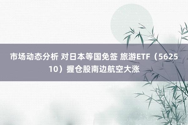 市场动态分析 对日本等国免签 旅游ETF（562510）握仓股南边航空大涨